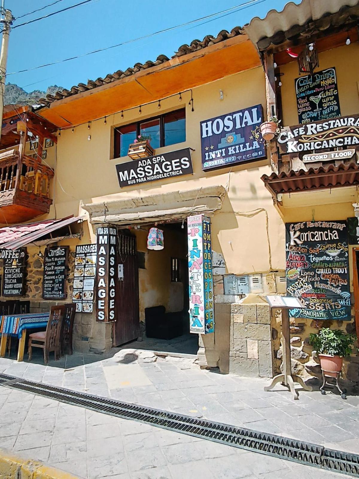 Intikilla Hostal Ollantaytambo Eksteriør bilde